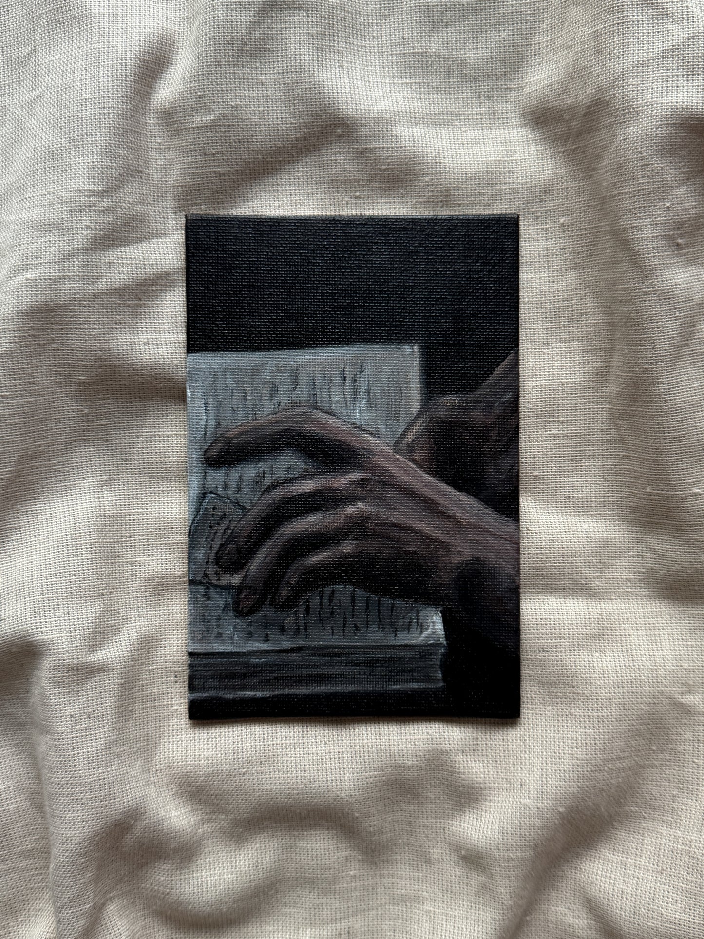 between the pages