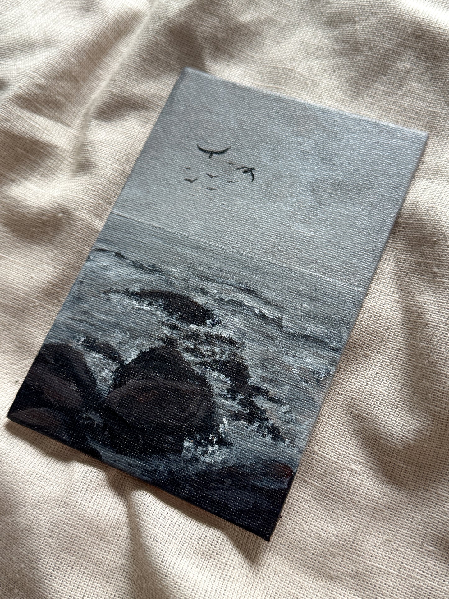 by the sea