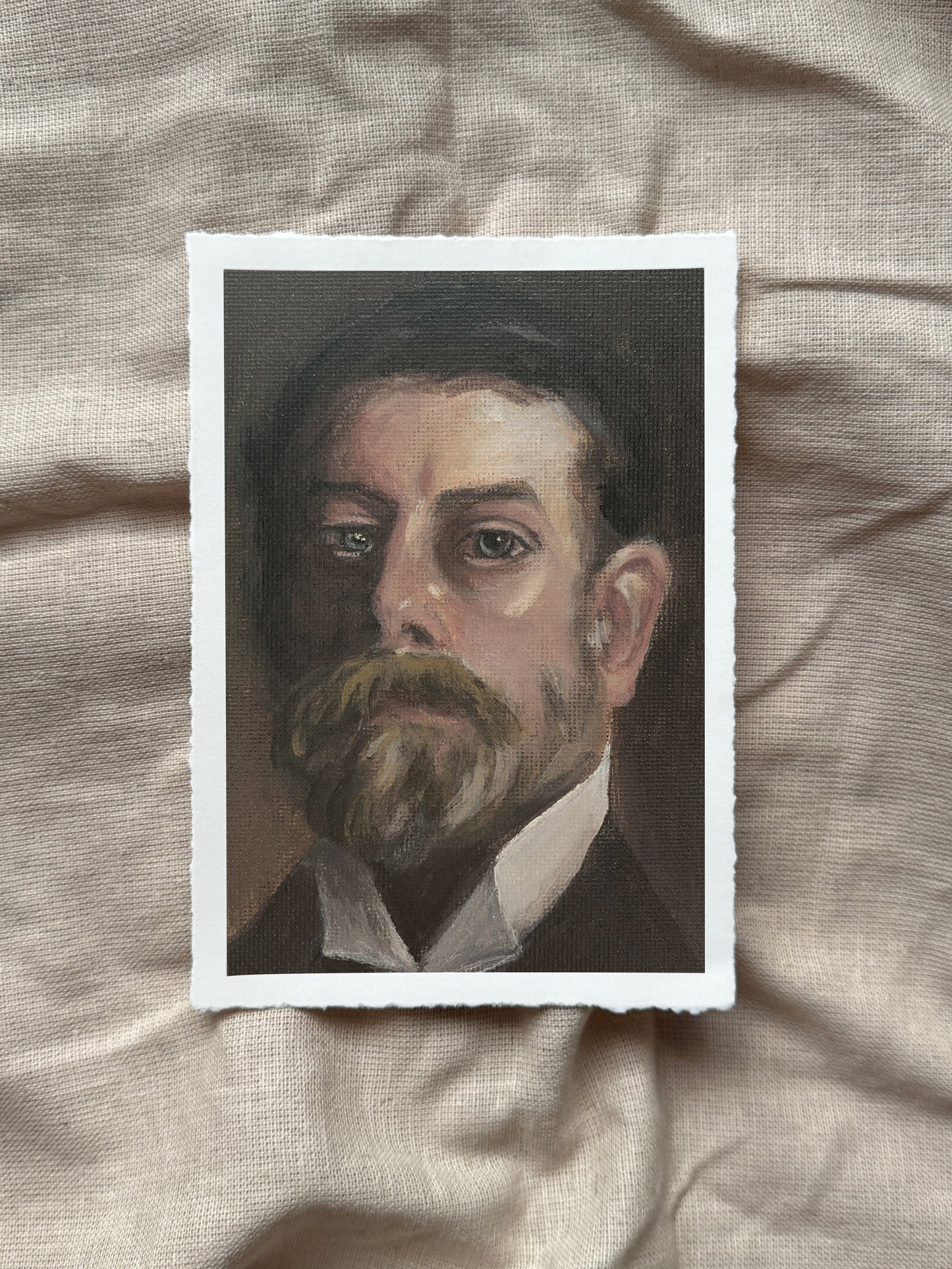 a john singer sargent study print (with deckled edge)