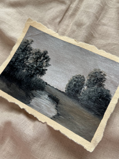 landscape study #6 - an early start