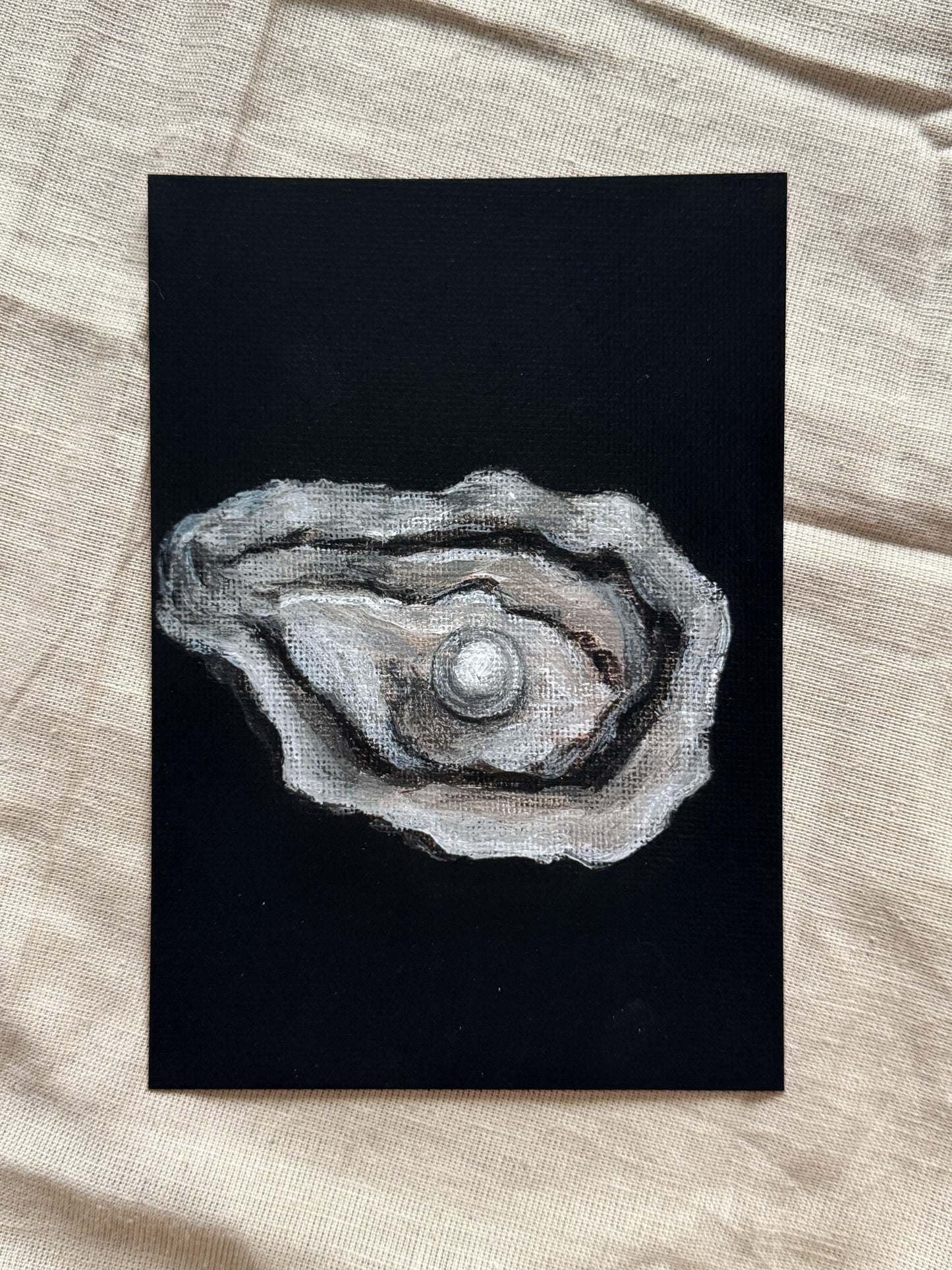 an oyster's beauty (print)