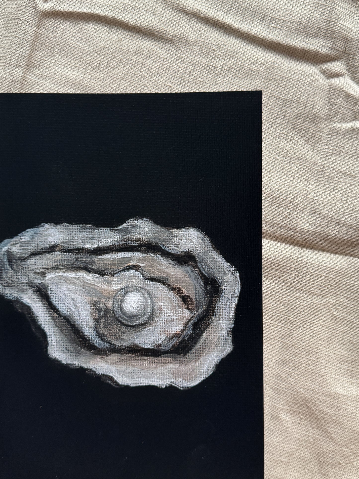 an oyster's beauty (print)