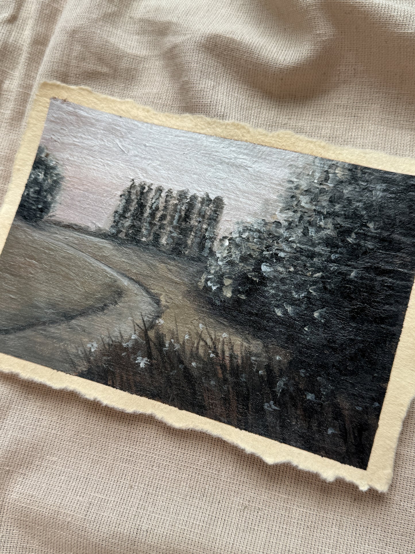 landscape study #7 - welcoming the morning