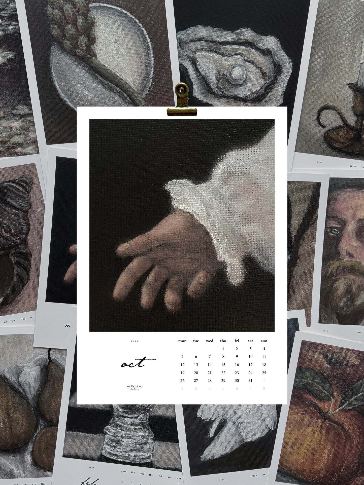 2026 calendar by vonhspalette [PRE-ORDER NOW]