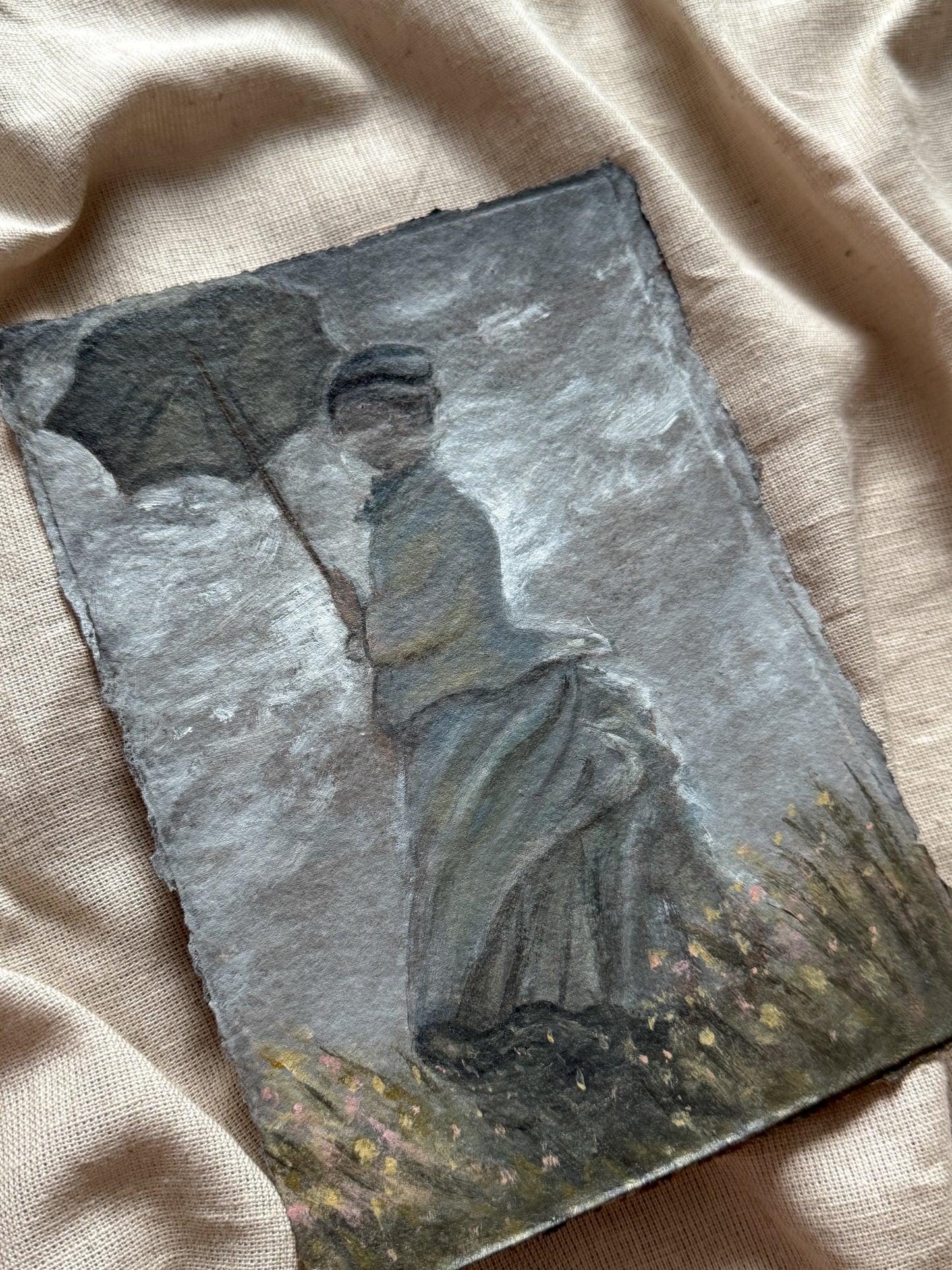 drift (monet's woman with a parasol)