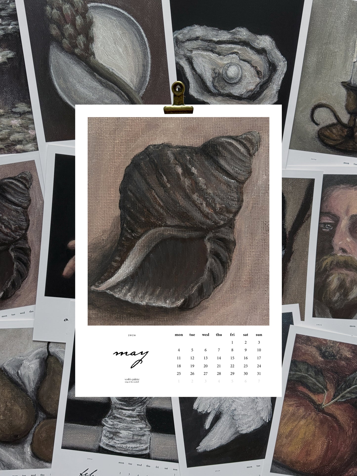 2026 calendar by vonhspalette [PRE-ORDER NOW]