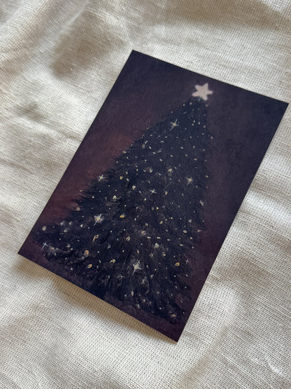 dec25 a christmas tree print