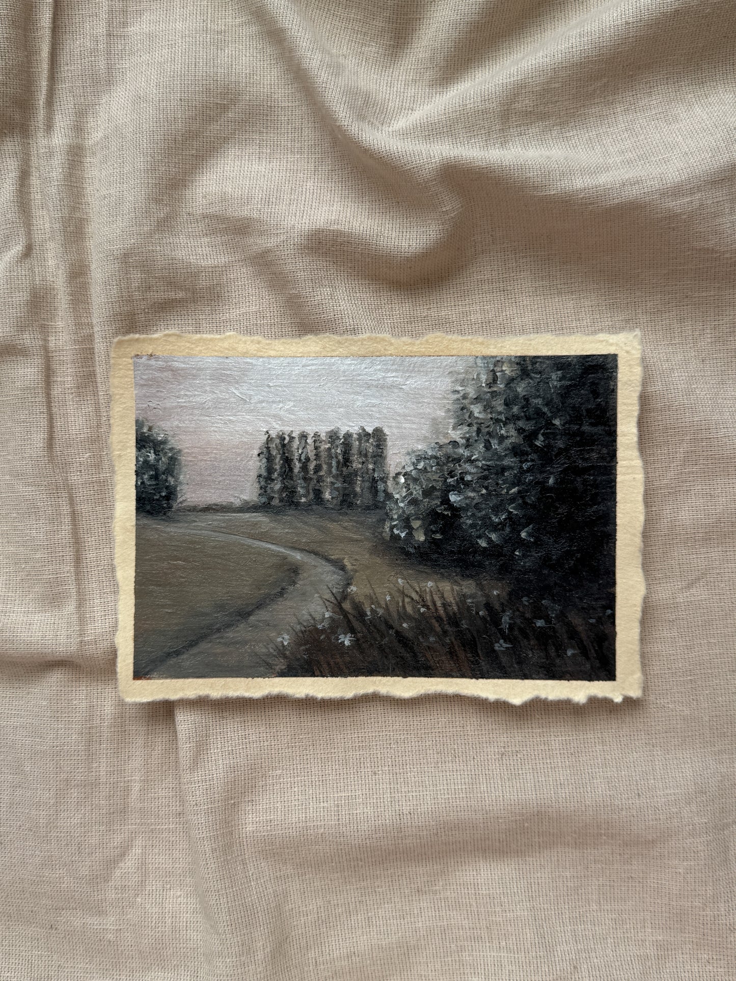 landscape study #7 - welcoming the morning