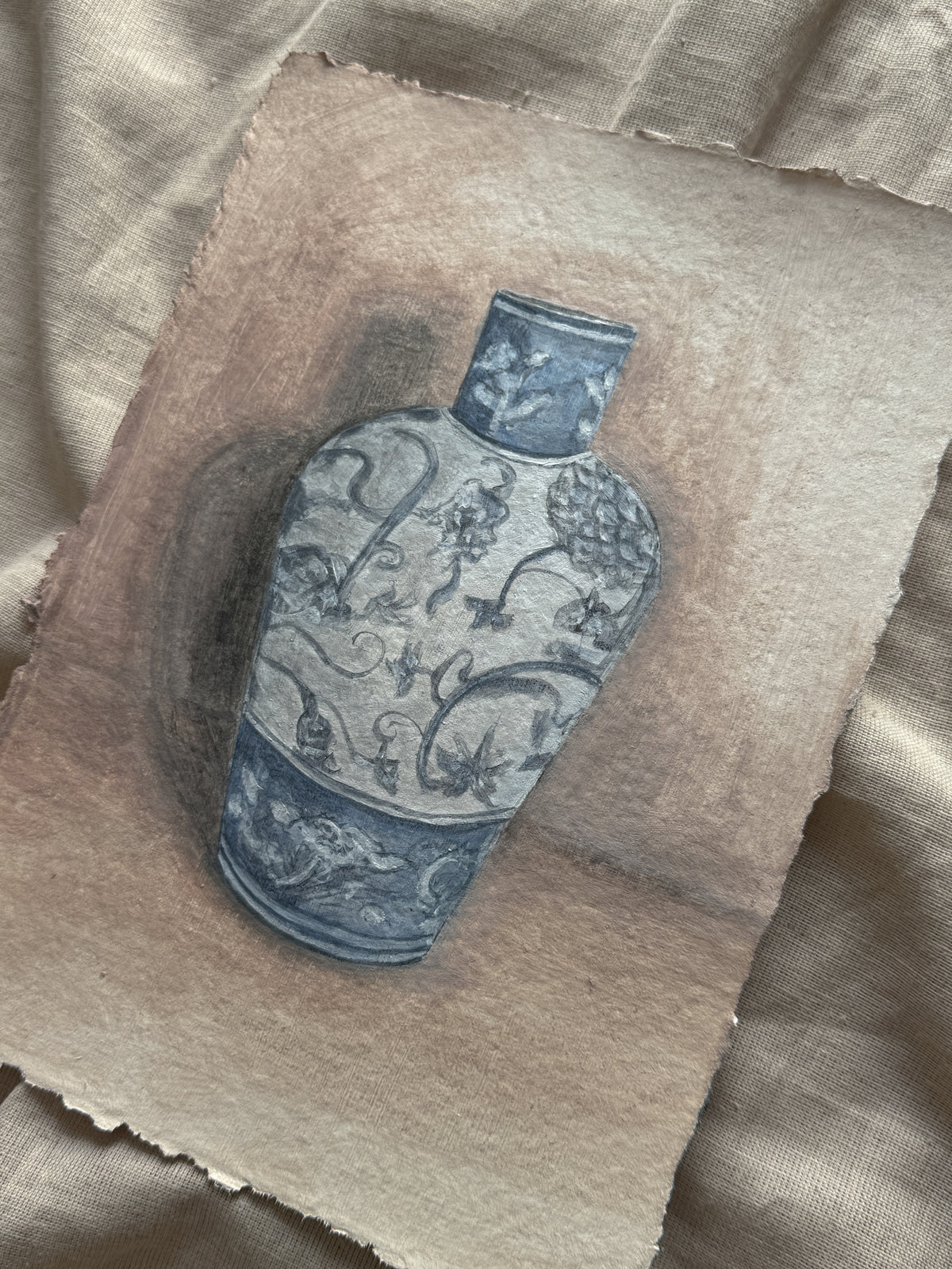 day 18/31 - porcelain vase