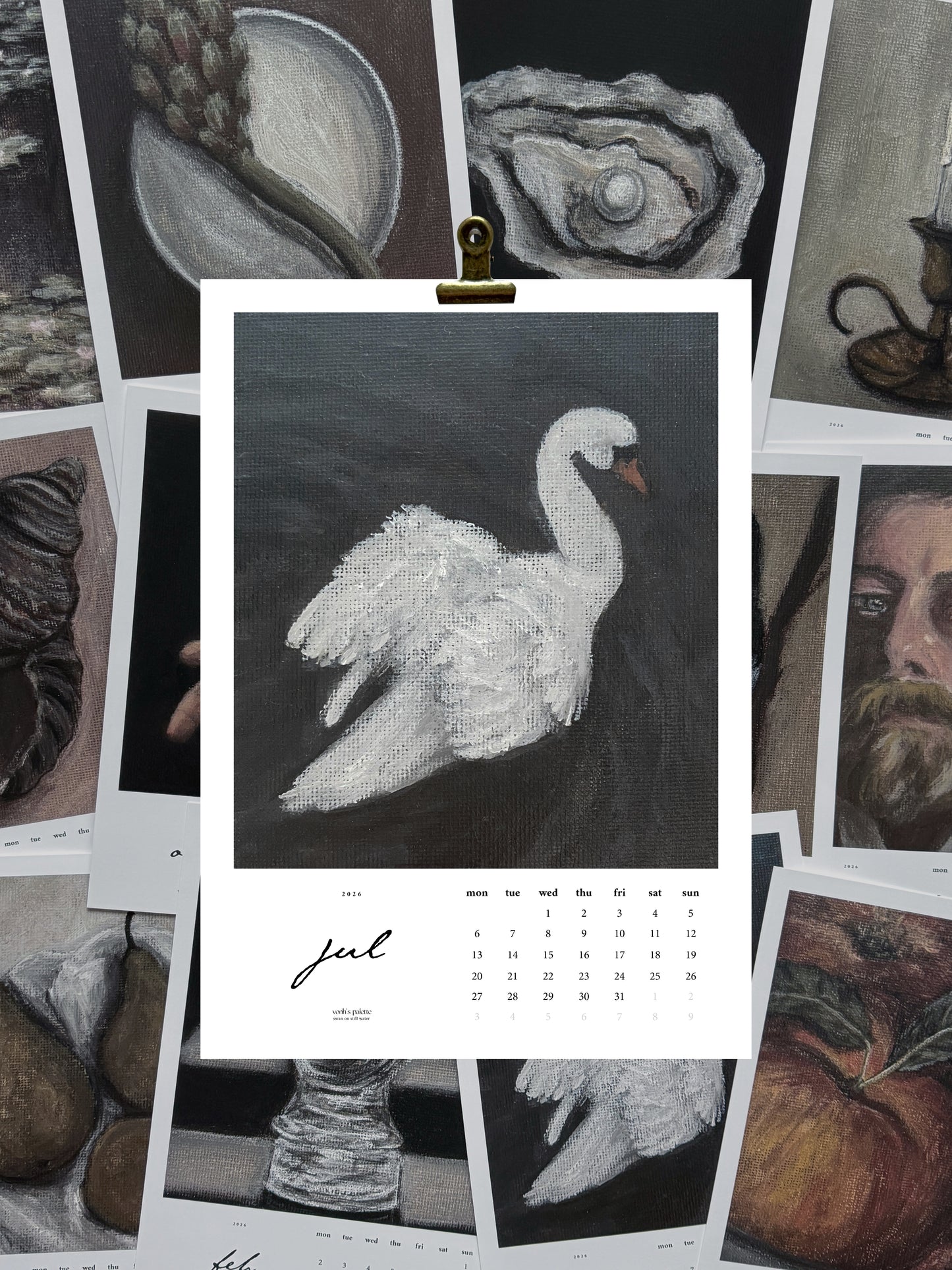 2026 calendar by vonhspalette [PRE-ORDER NOW]