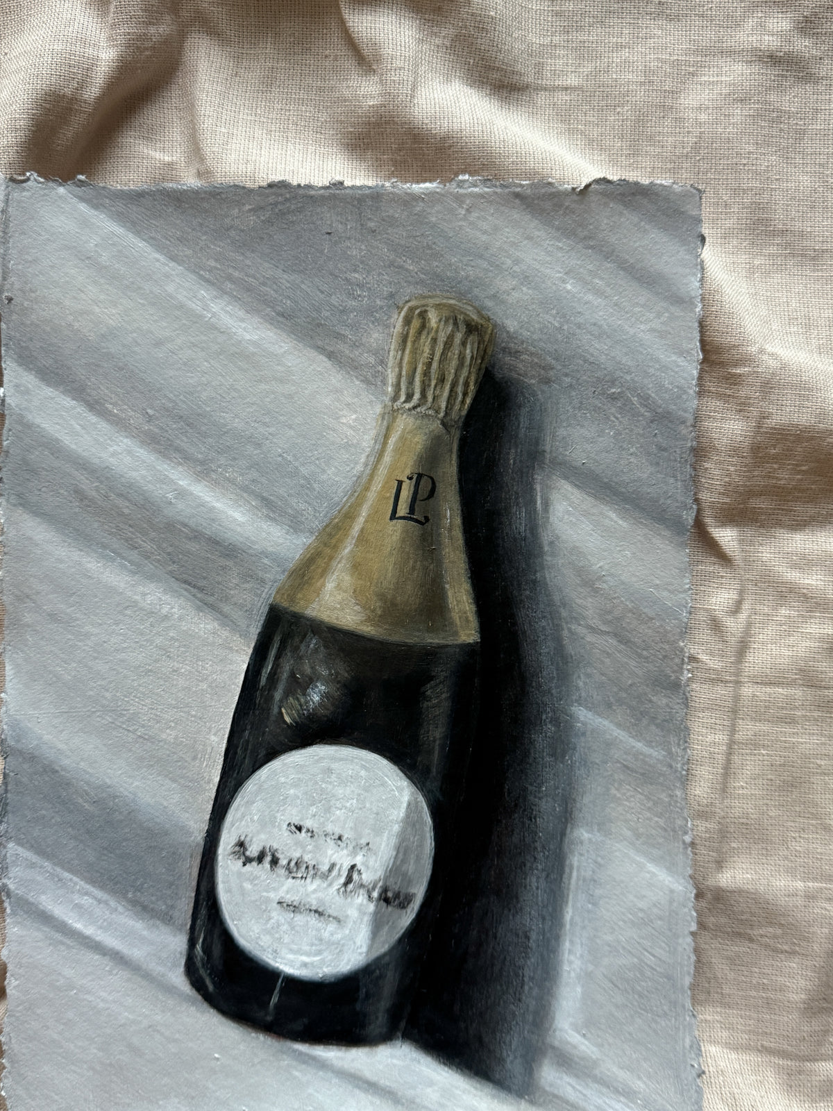 day 7/31 - a bottle of champagne