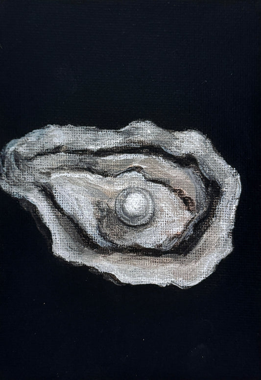 an oyster's beauty (print)