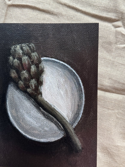 an artichoke offering (print)