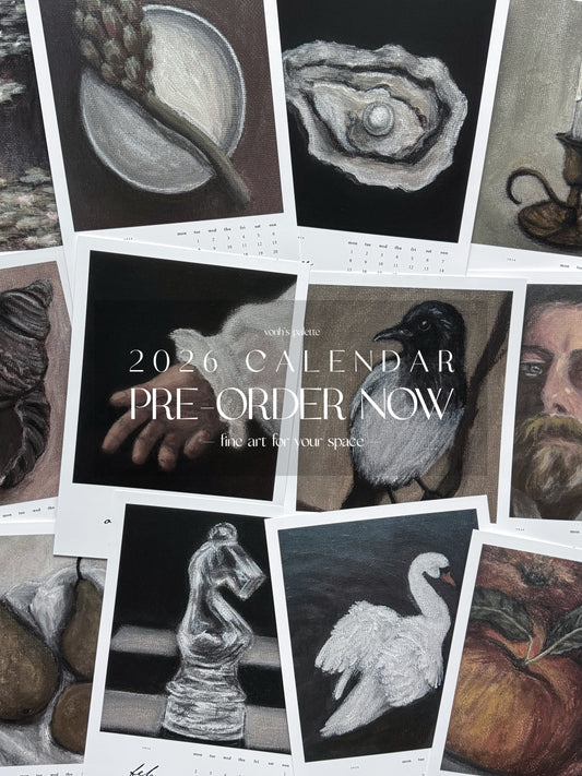 2026 calendar by vonhspalette [PRE-ORDER NOW]