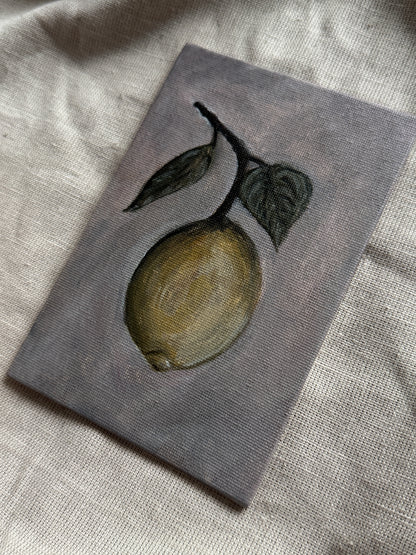 study of a lemon