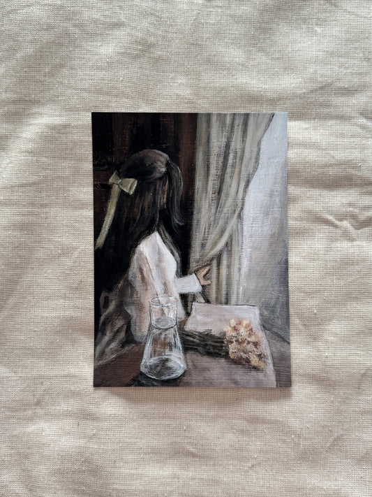 gathering silence (print)
