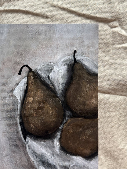 resting pears (print)