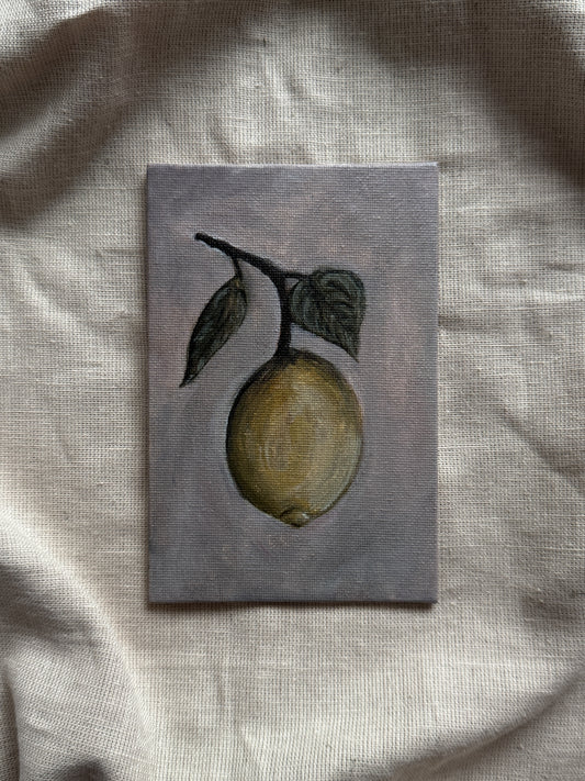 study of a lemon