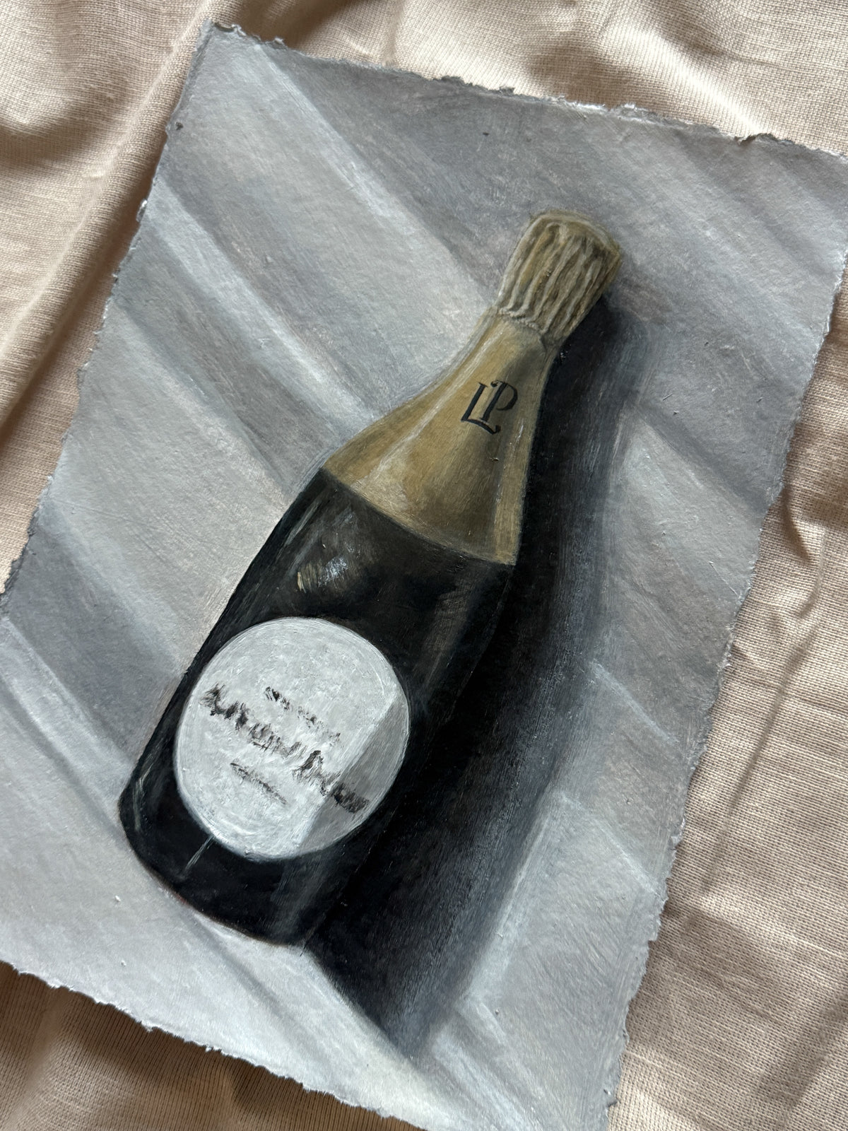 day 7/31 - a bottle of champagne