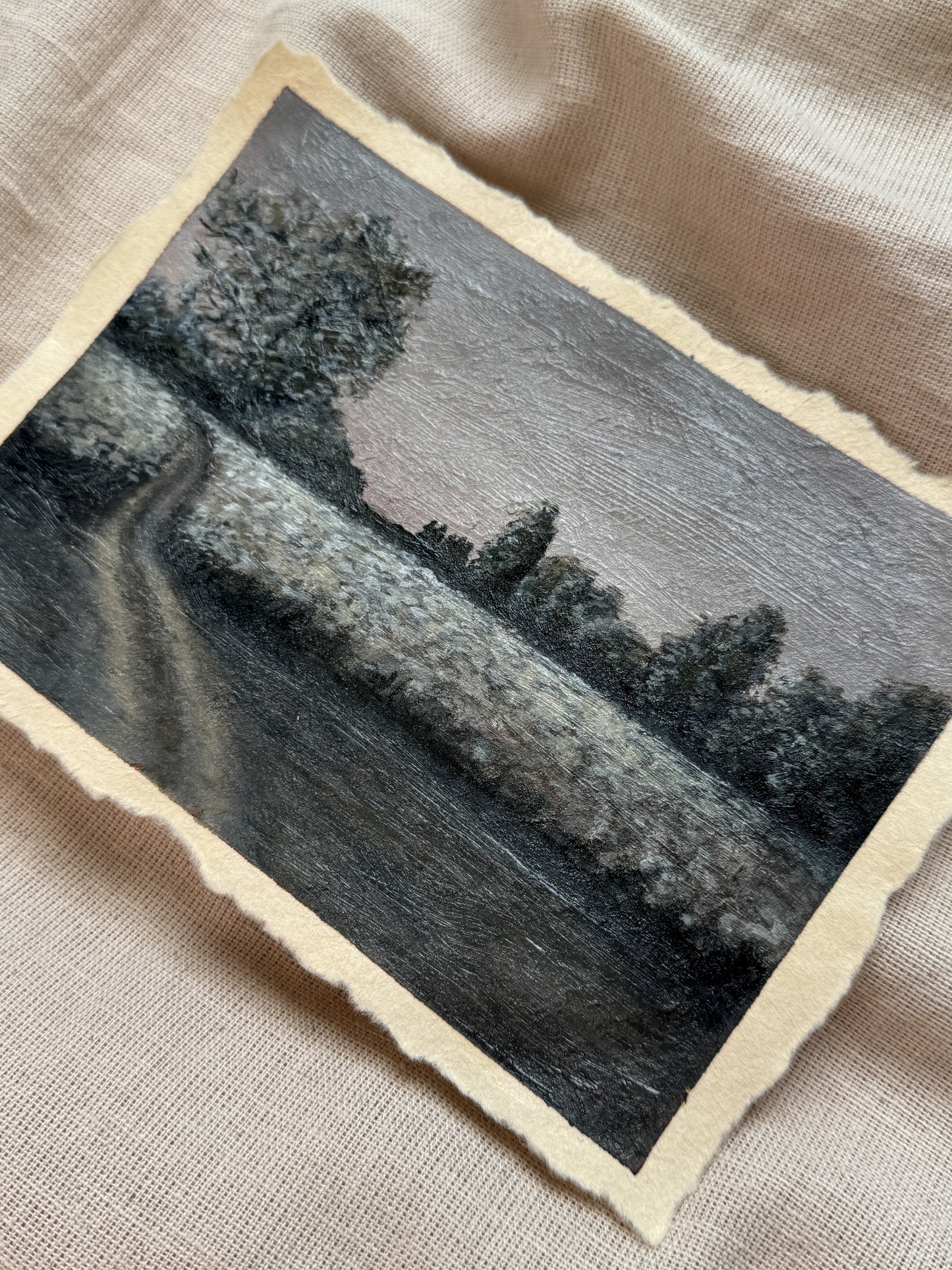 landscape study #4 - meadow's whisper