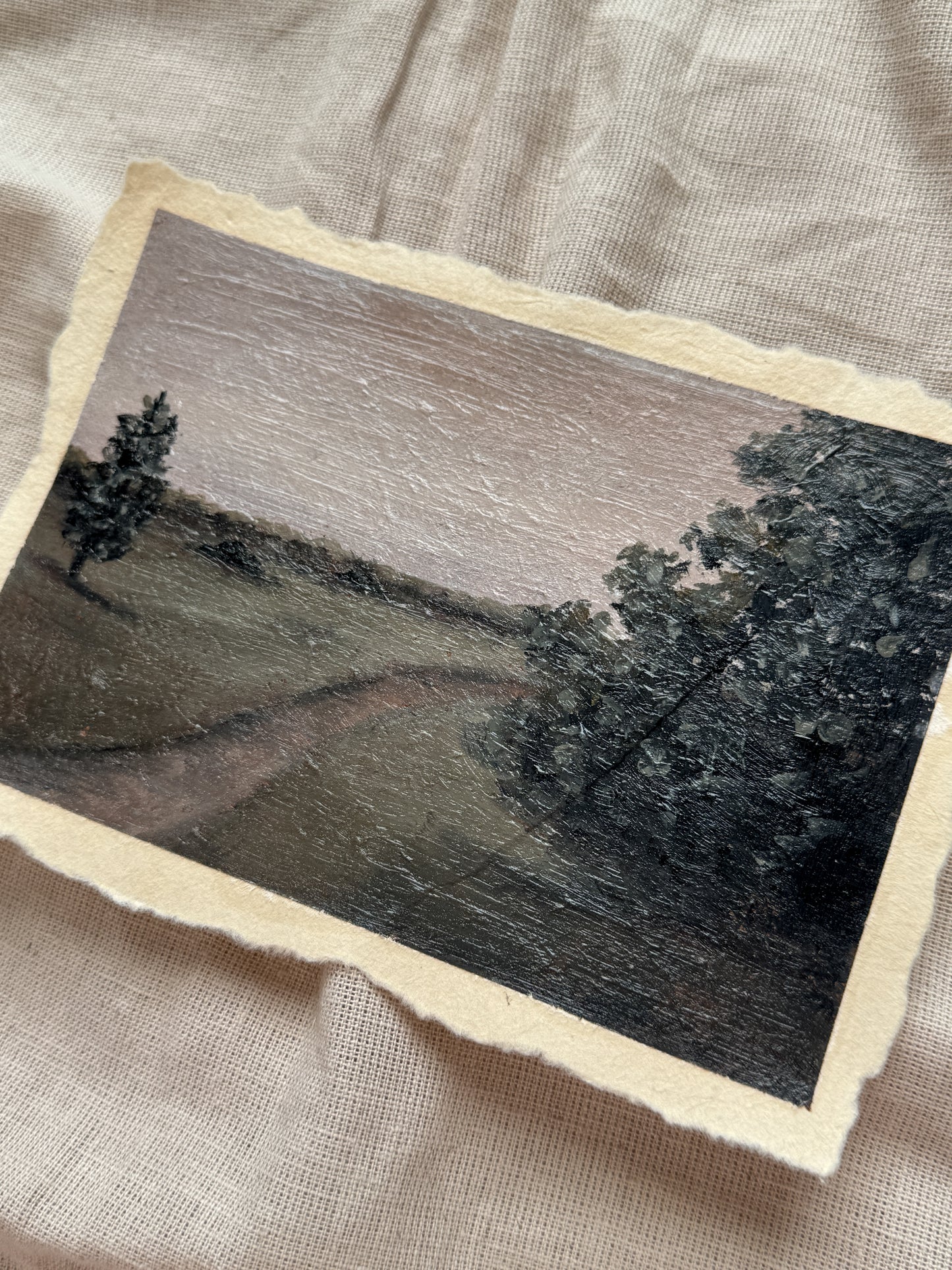 landscape study #2 - the turn before the first morning light