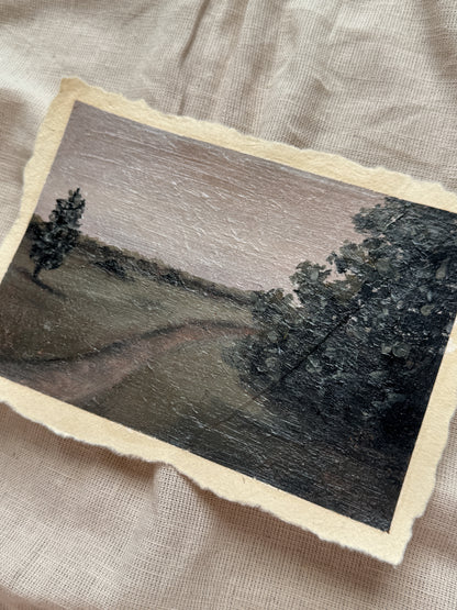 landscape study #2 - the turn before the first morning light