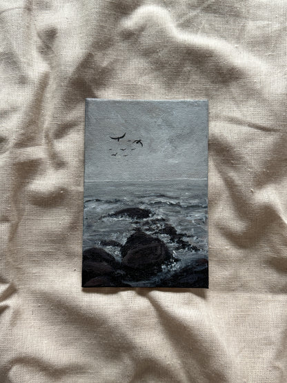 by the sea