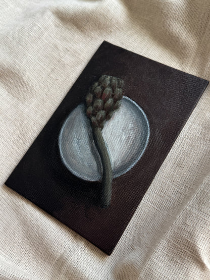 an artichoke offering