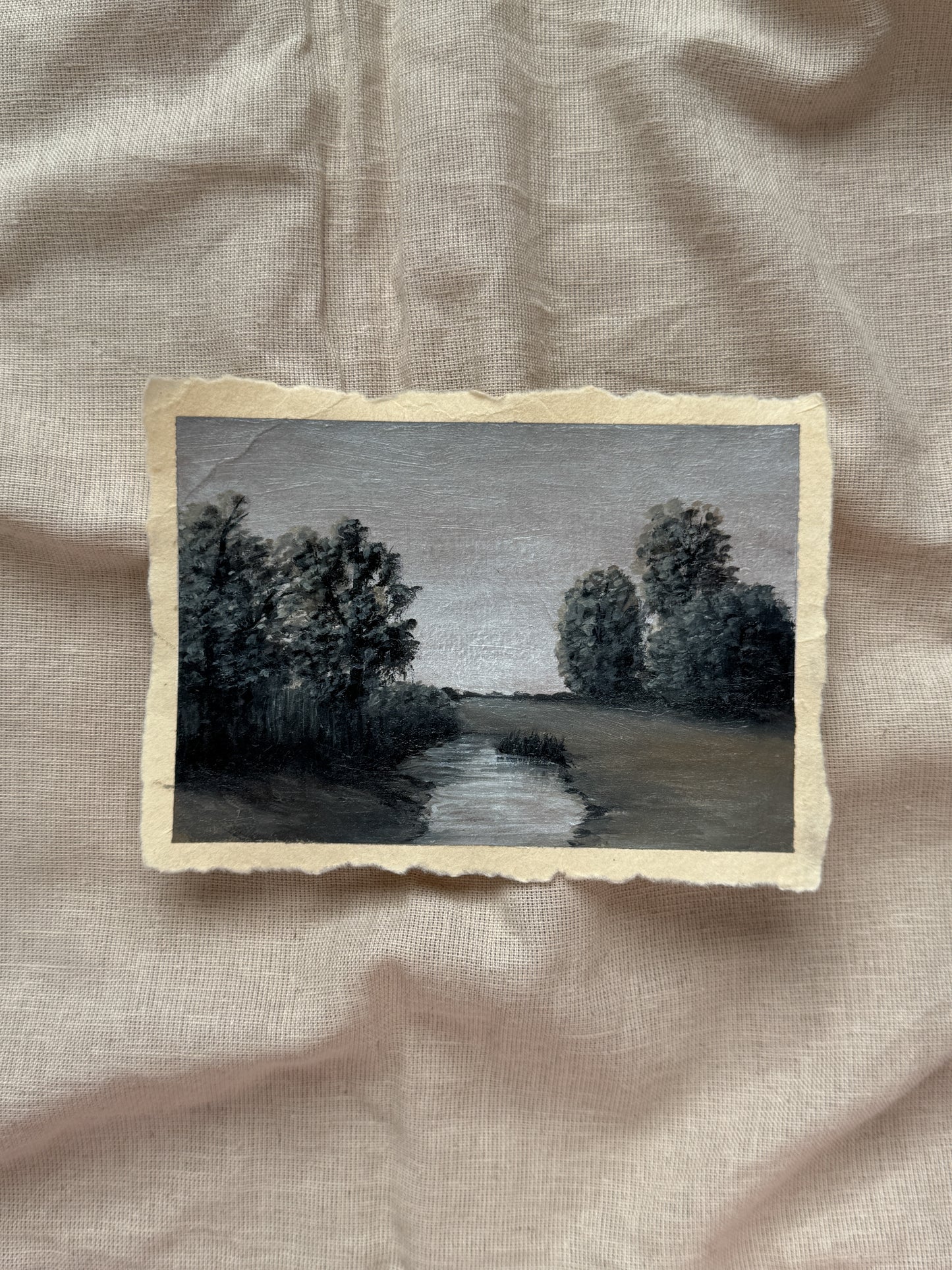 landscape study #6 - an early start