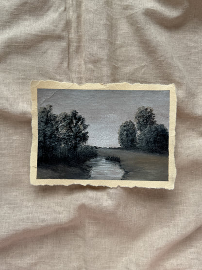 landscape study #6 - an early start