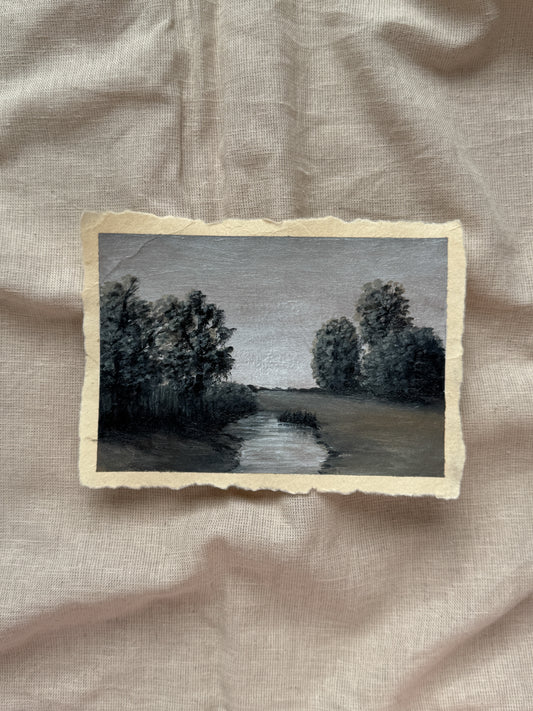 landscape study #6 - an early start