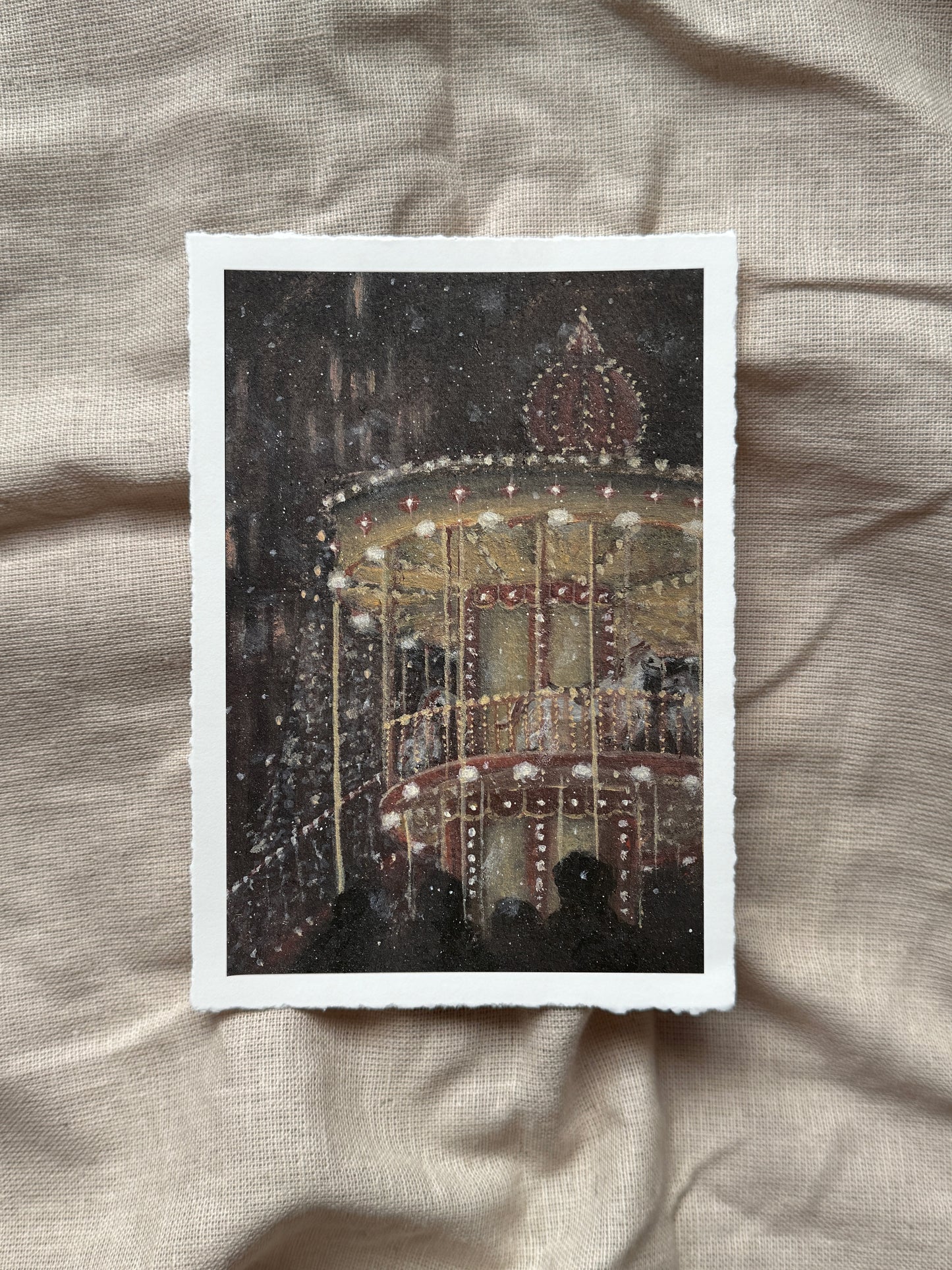 memories in motion print (with deckled edge)