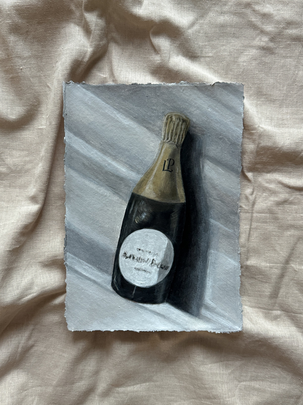 day 7/31 - a bottle of champagne