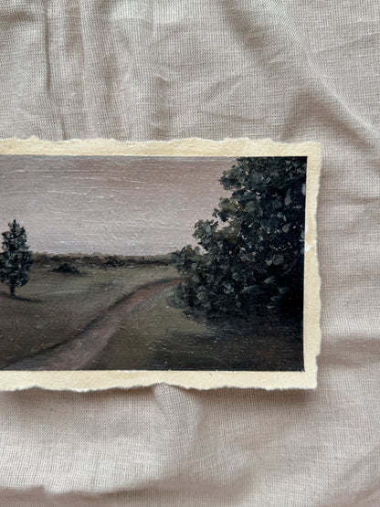 landscape study #2 - the turn before the first morning light