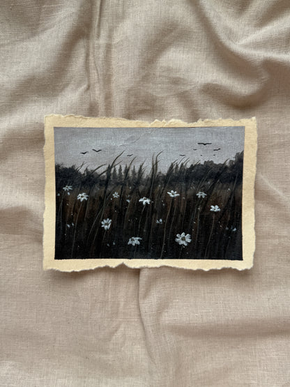 landscape study #15 - moody blooms