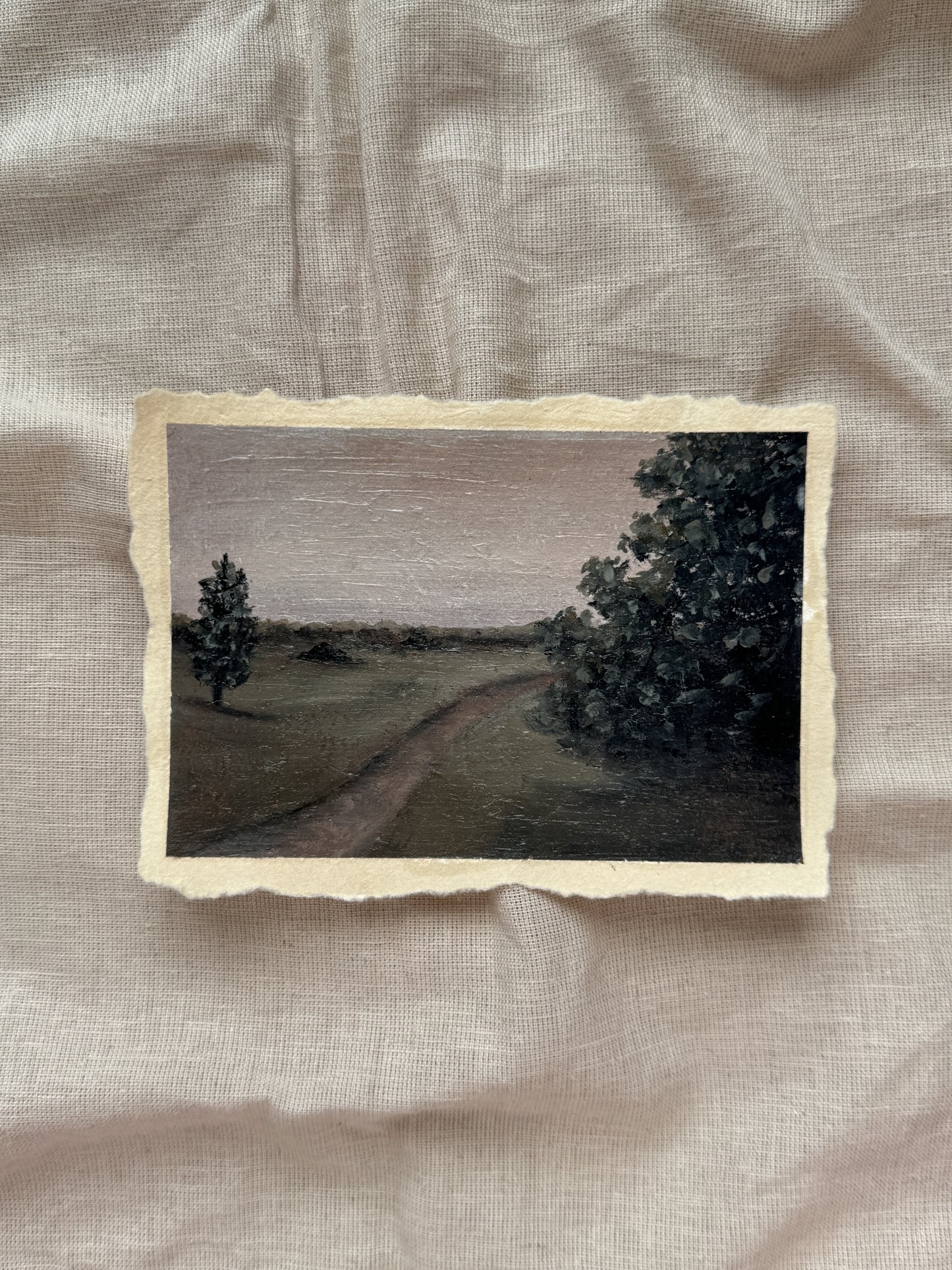 landscape study #2 - the turn before the first morning light