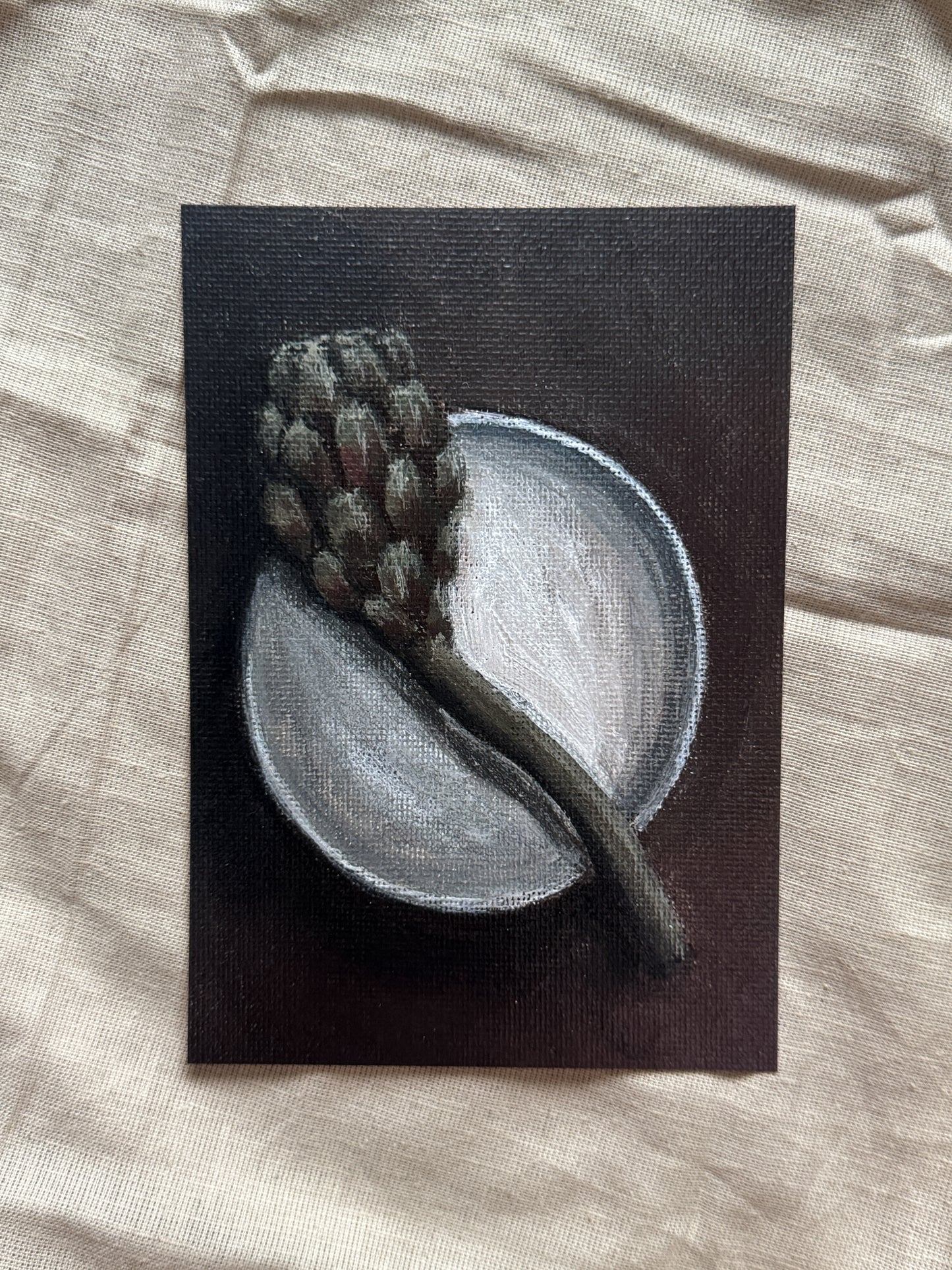 an artichoke offering (print)