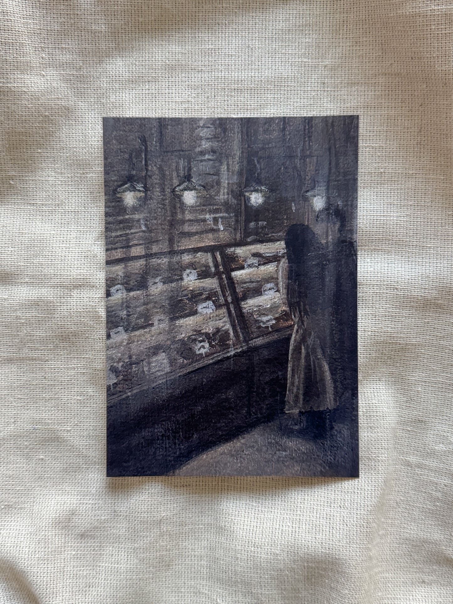 nov25 through the frosted window print