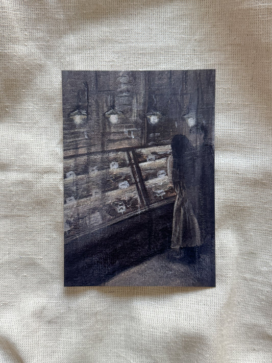 nov25 through the frosted window print