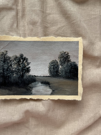 landscape study #6 - an early start