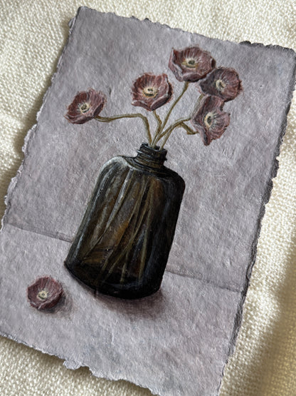 flowers in a bottle