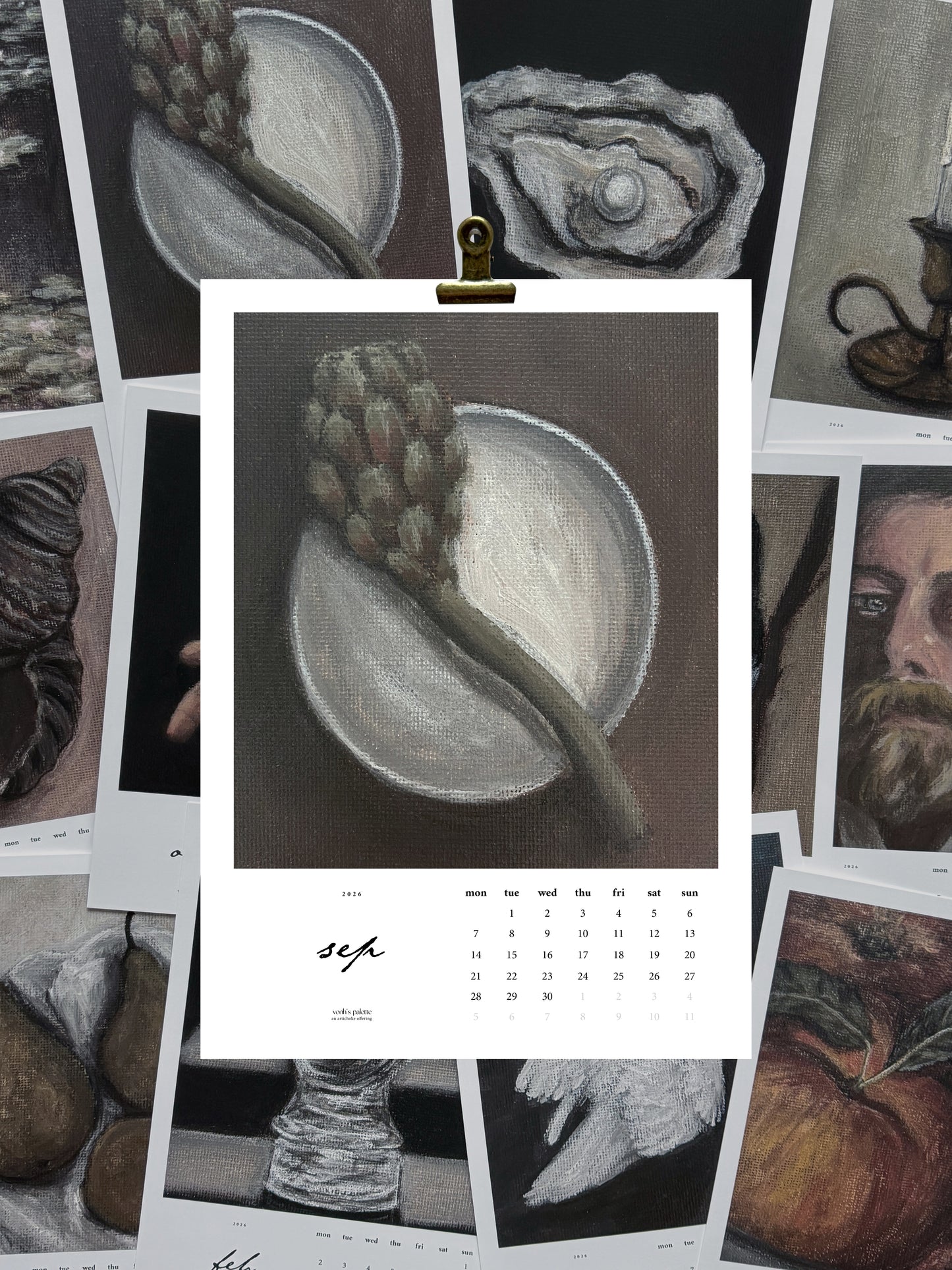 2026 calendar by vonhspalette [PRE-ORDER NOW]