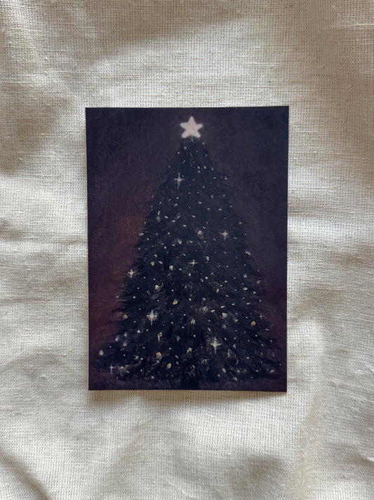 dec25 a christmas tree print