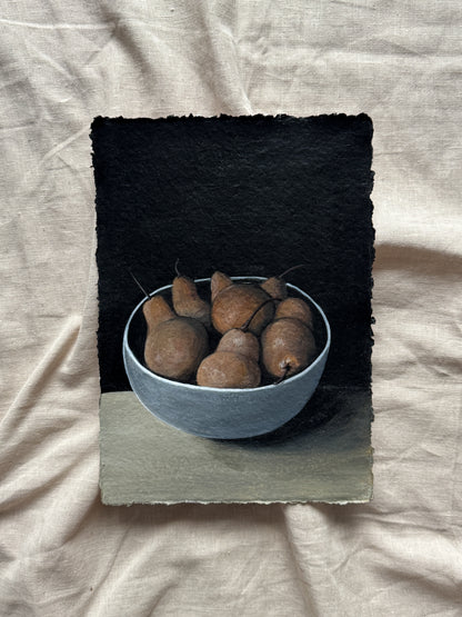 day 14/31 - a bowl of pears