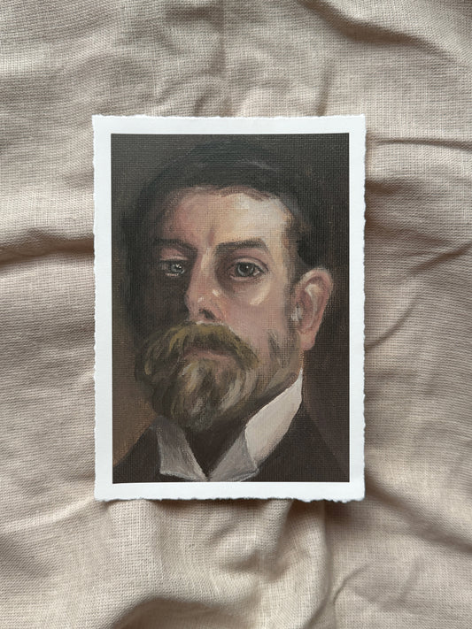 a john singer sargent study print (with deckled edge)
